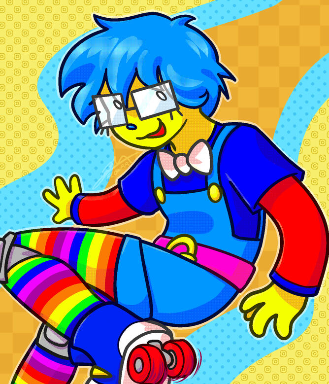 Full body, abstract background | $55