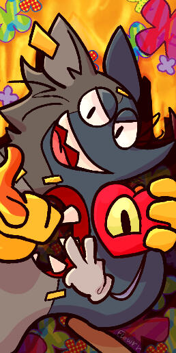 *Full body, added &quot;prop&quot;, collage background | $48