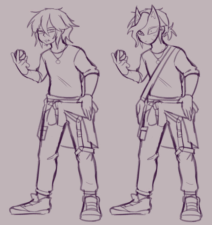 Sketch, no color | $20